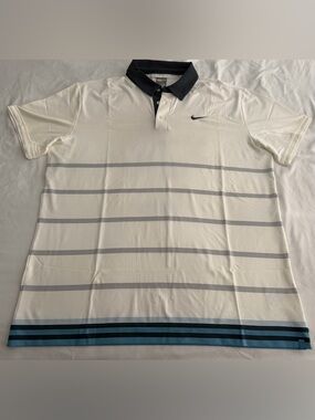 🔥RARE /VINTAGE NIKE TENNIS POLO STYLE #334115-100 MEN'S SIZE 2XL/XXL NWOT $60